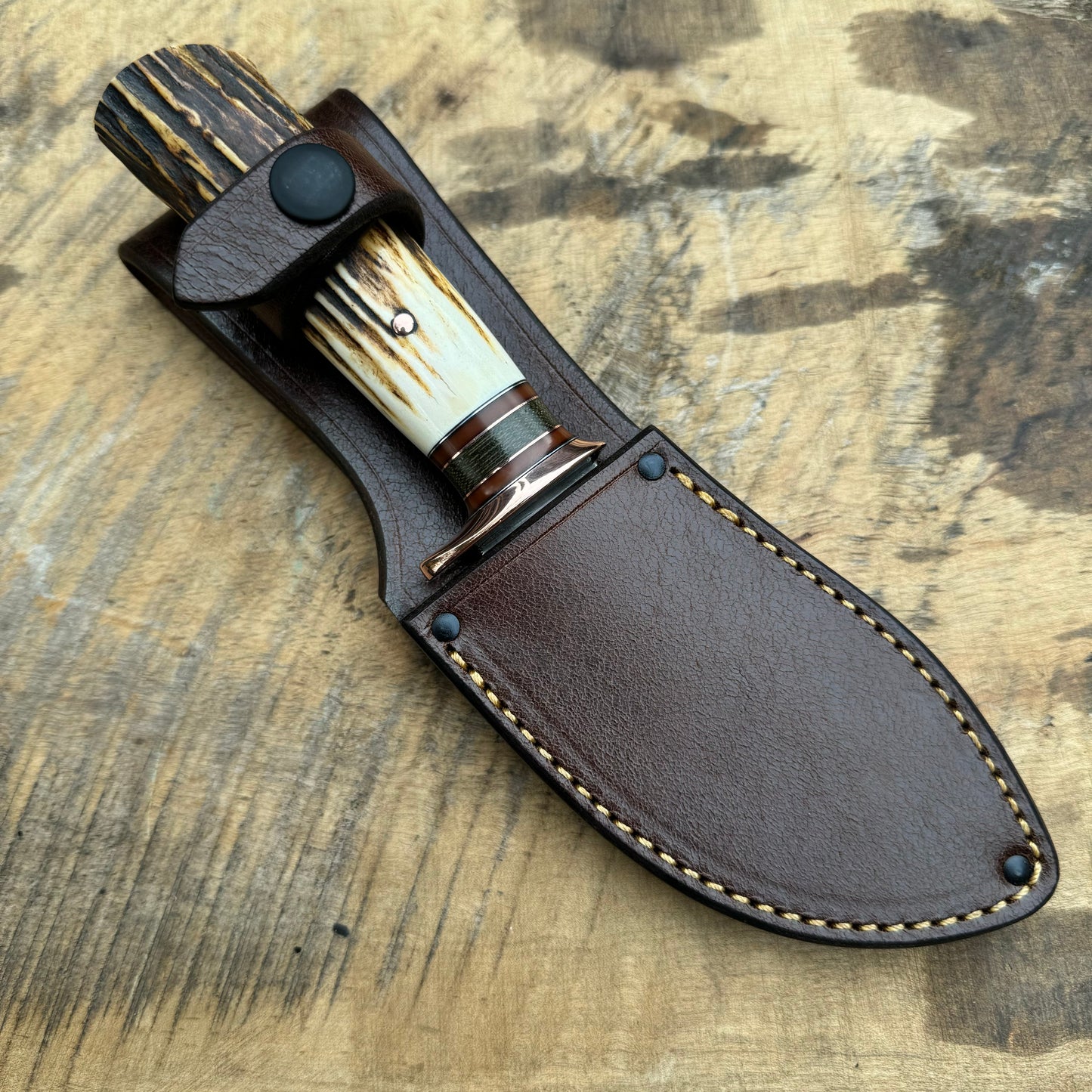 Premium Sambar Stag Willow Leaf Nessmuk