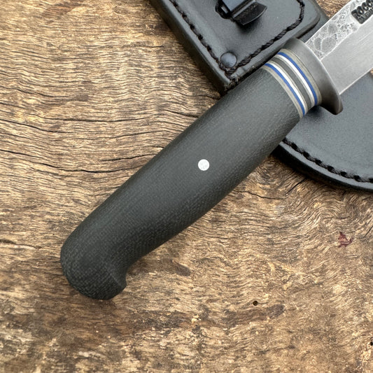 Blackout Hammer Mark Drop Point Pocket Knife