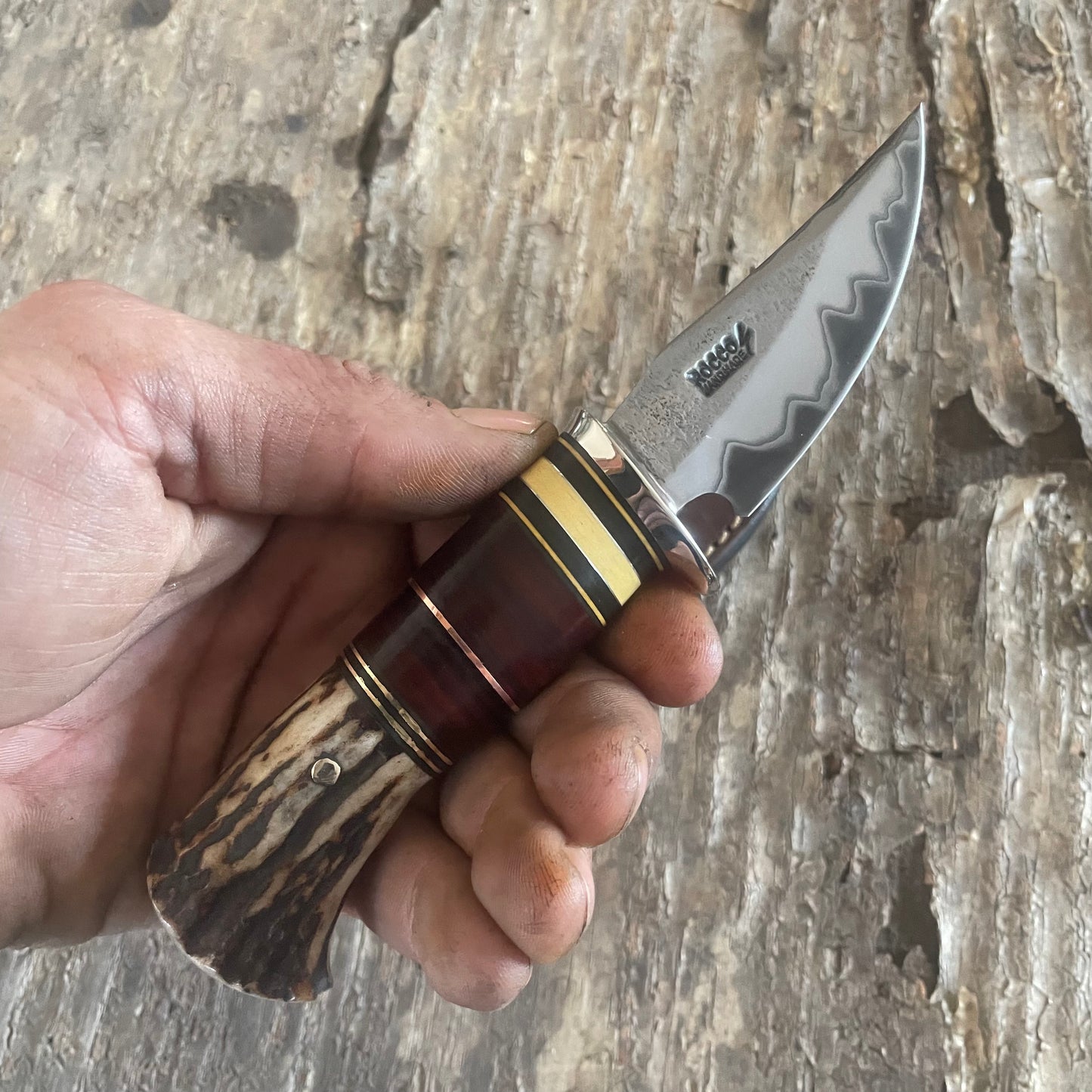 Scagel Style San Mai MI Bird Hunter