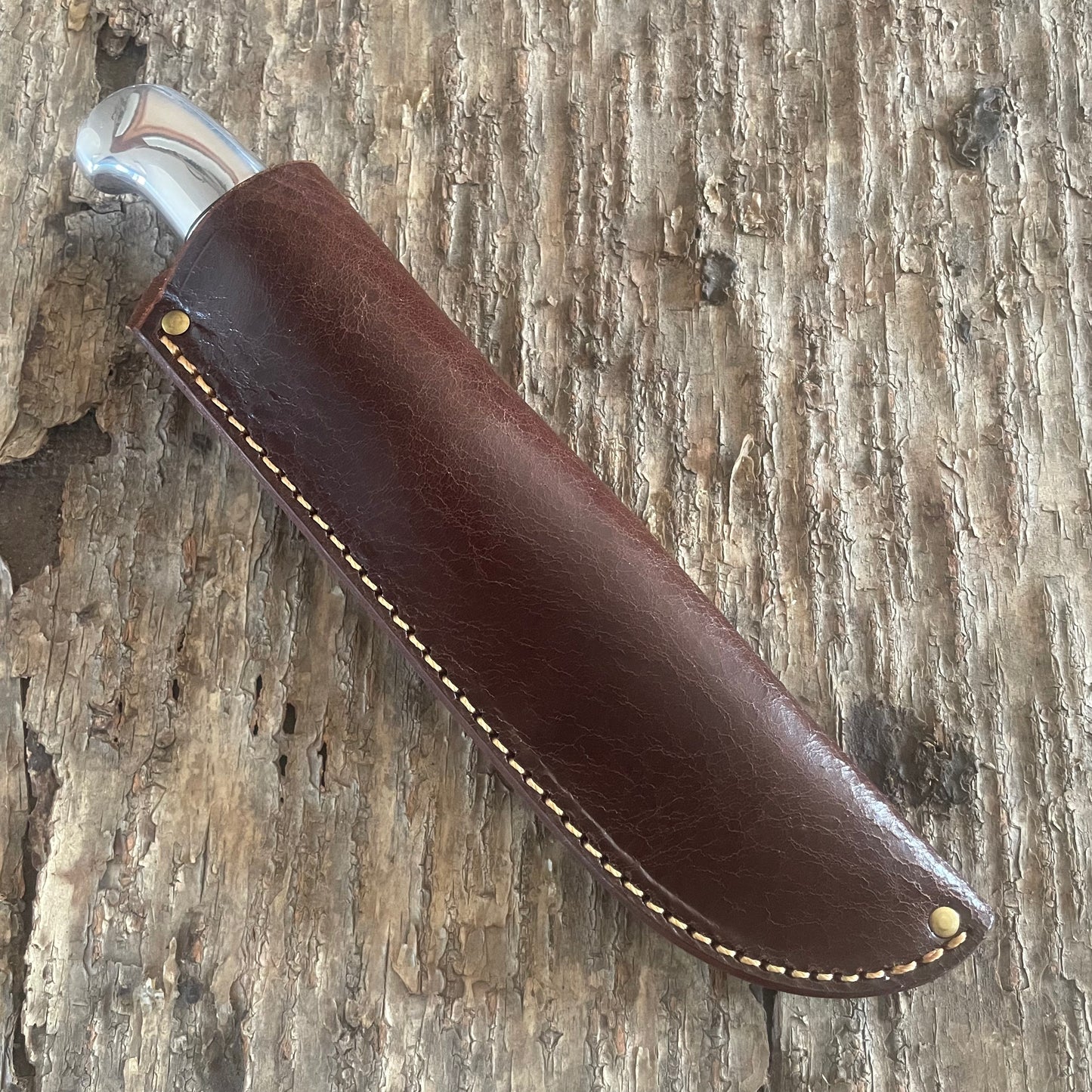 Hammer Mark Leather Aluminum Woody Hunter