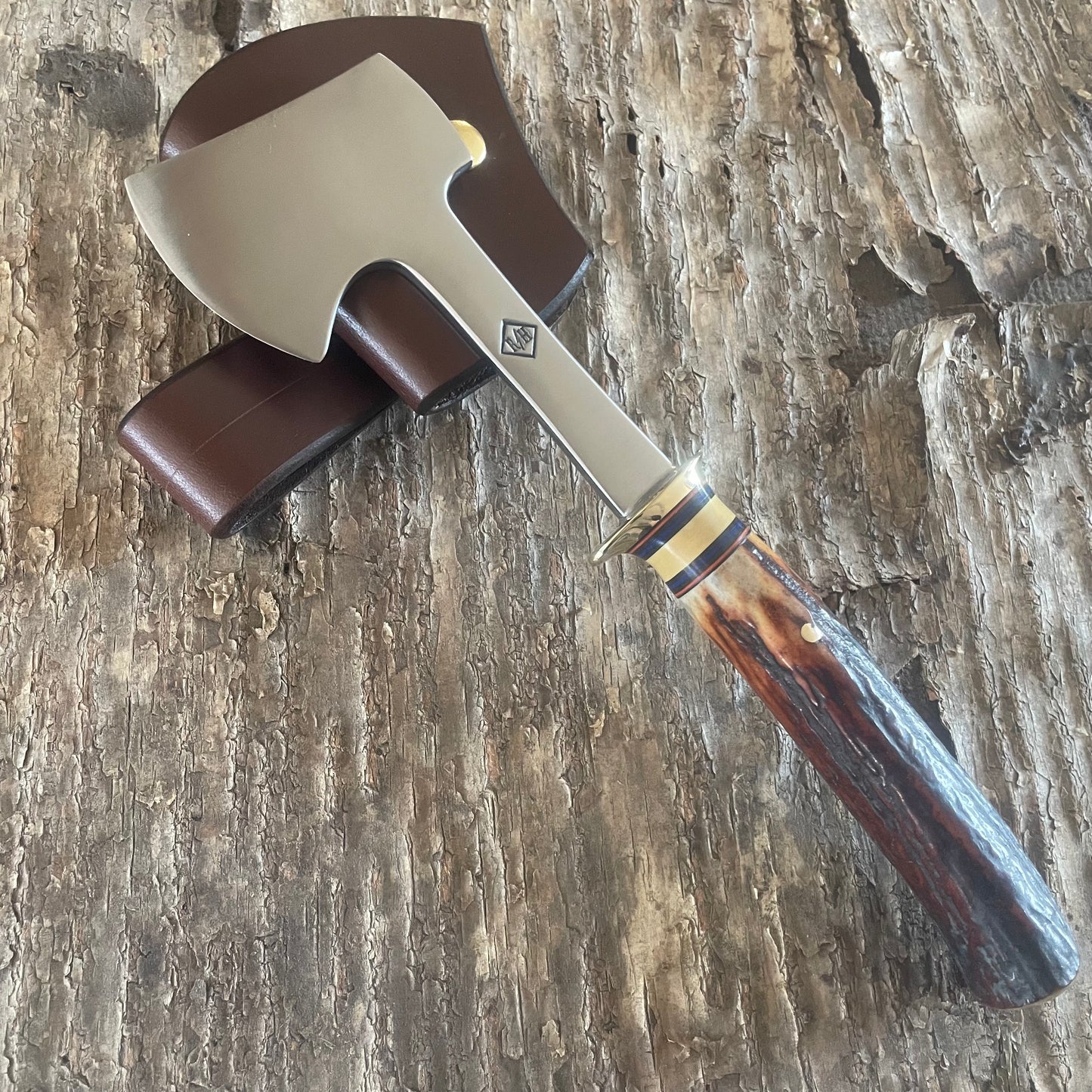Premium Red Stag Hunters Hatchet