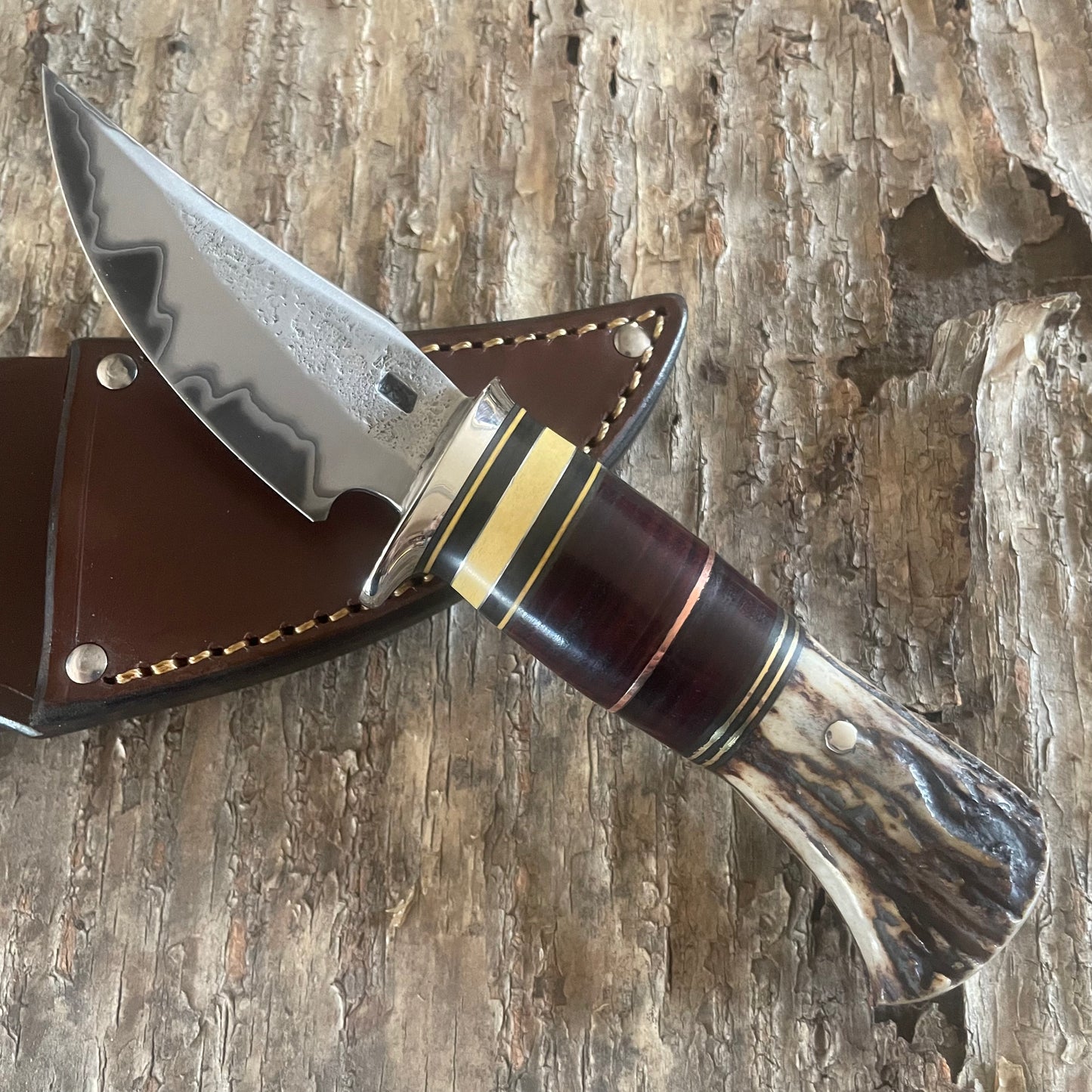 Scagel Style San Mai MI Bird Hunter