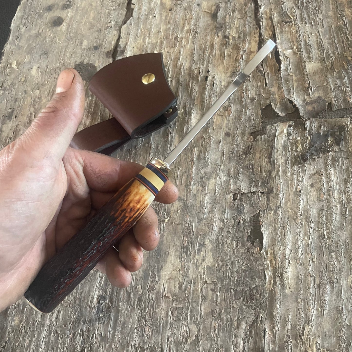 Premium Red Stag Hunters Hatchet