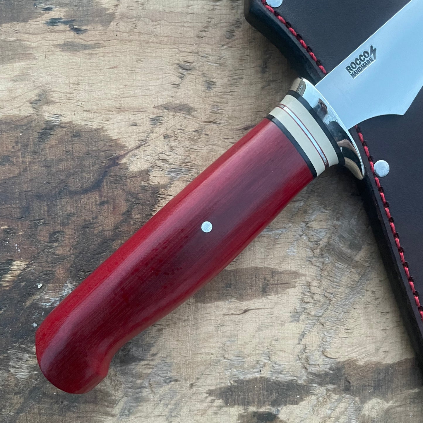 Red Linen Stainless Filet
