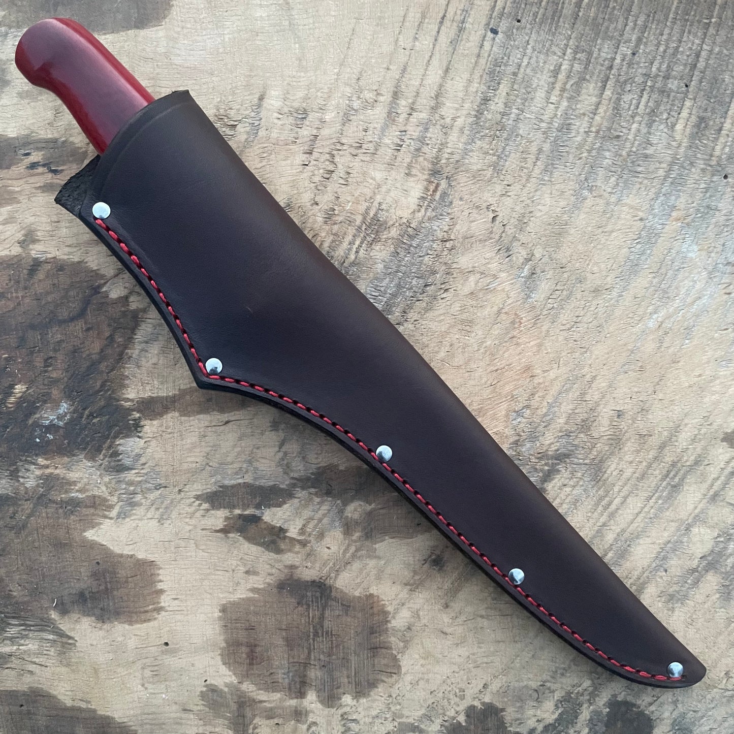 Red Linen Stainless Filet