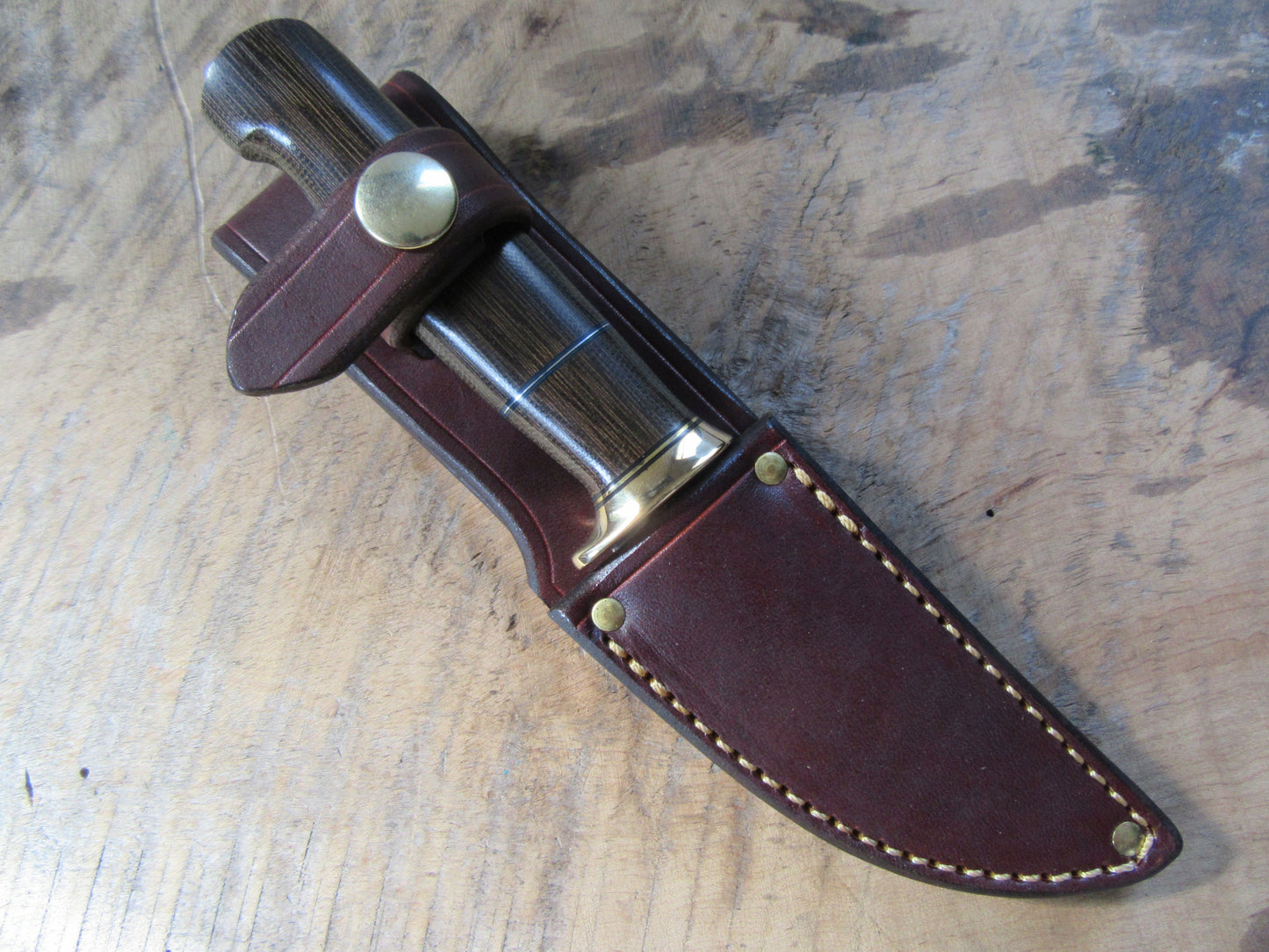 OD Green Micarta Deer & Trout