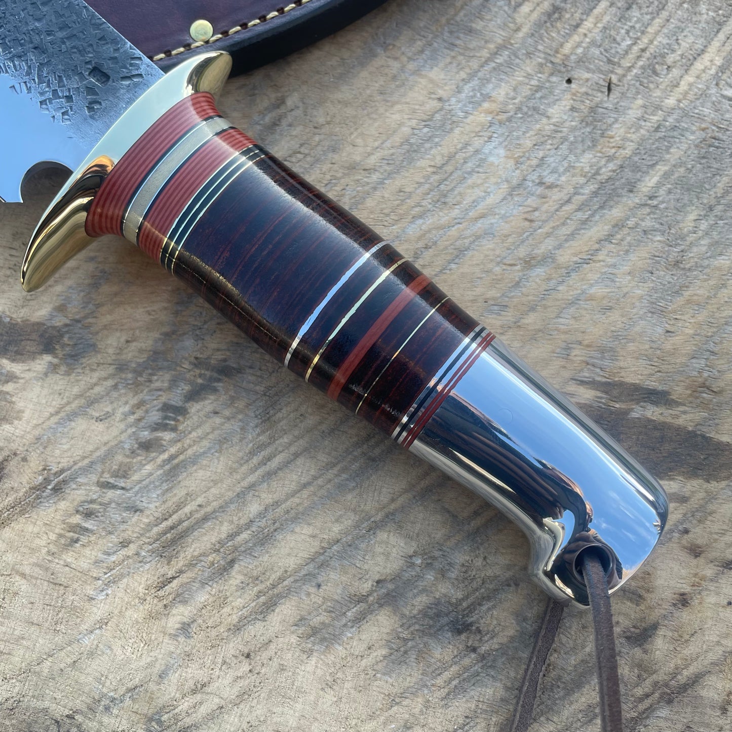 10" Hammer Mark Recurve Bowie