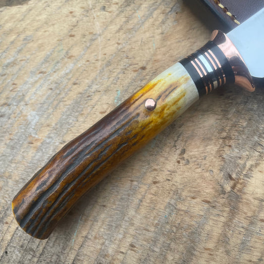 Premium Red Stag Lightening Point Trout Knife
