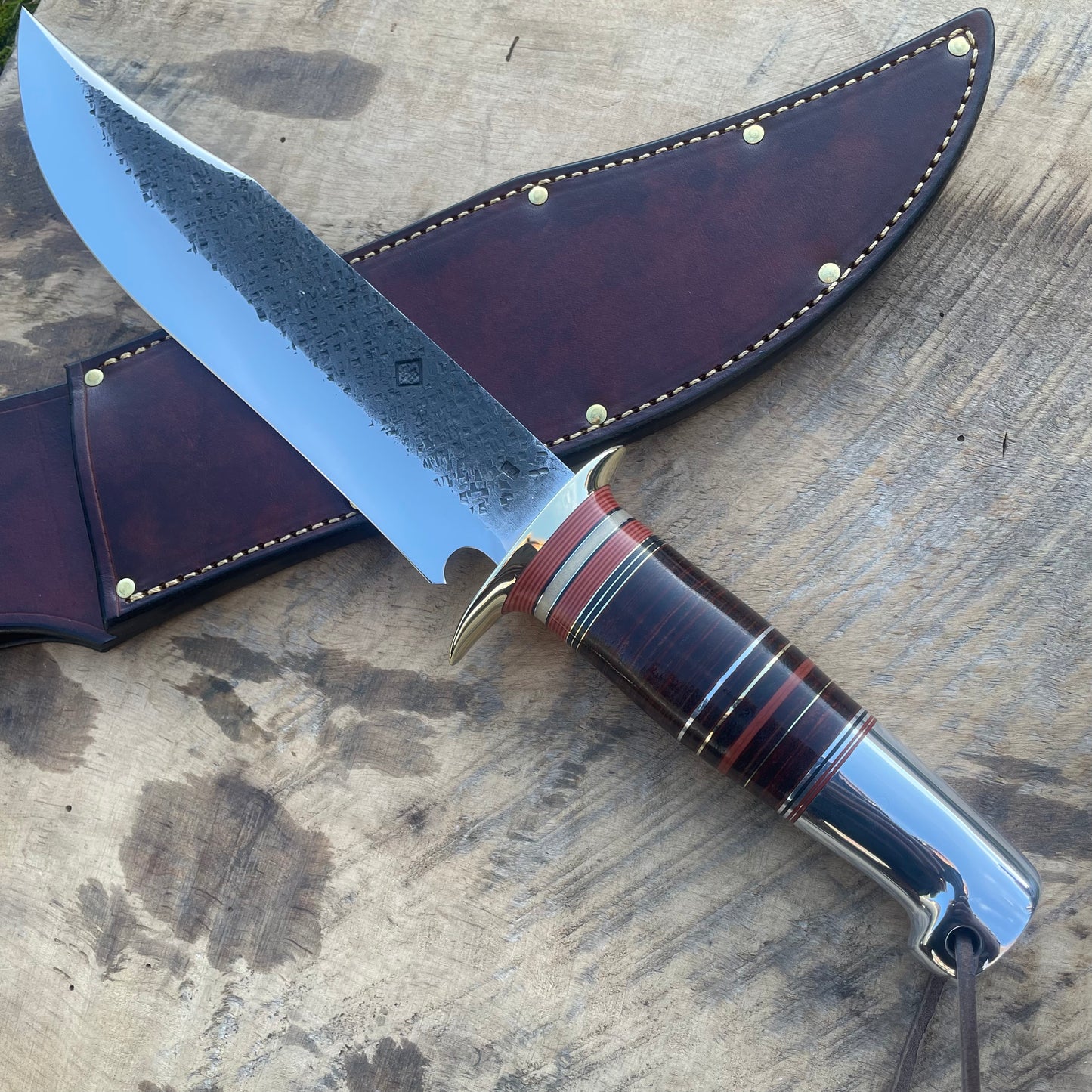 10" Hammer Mark Recurve Bowie