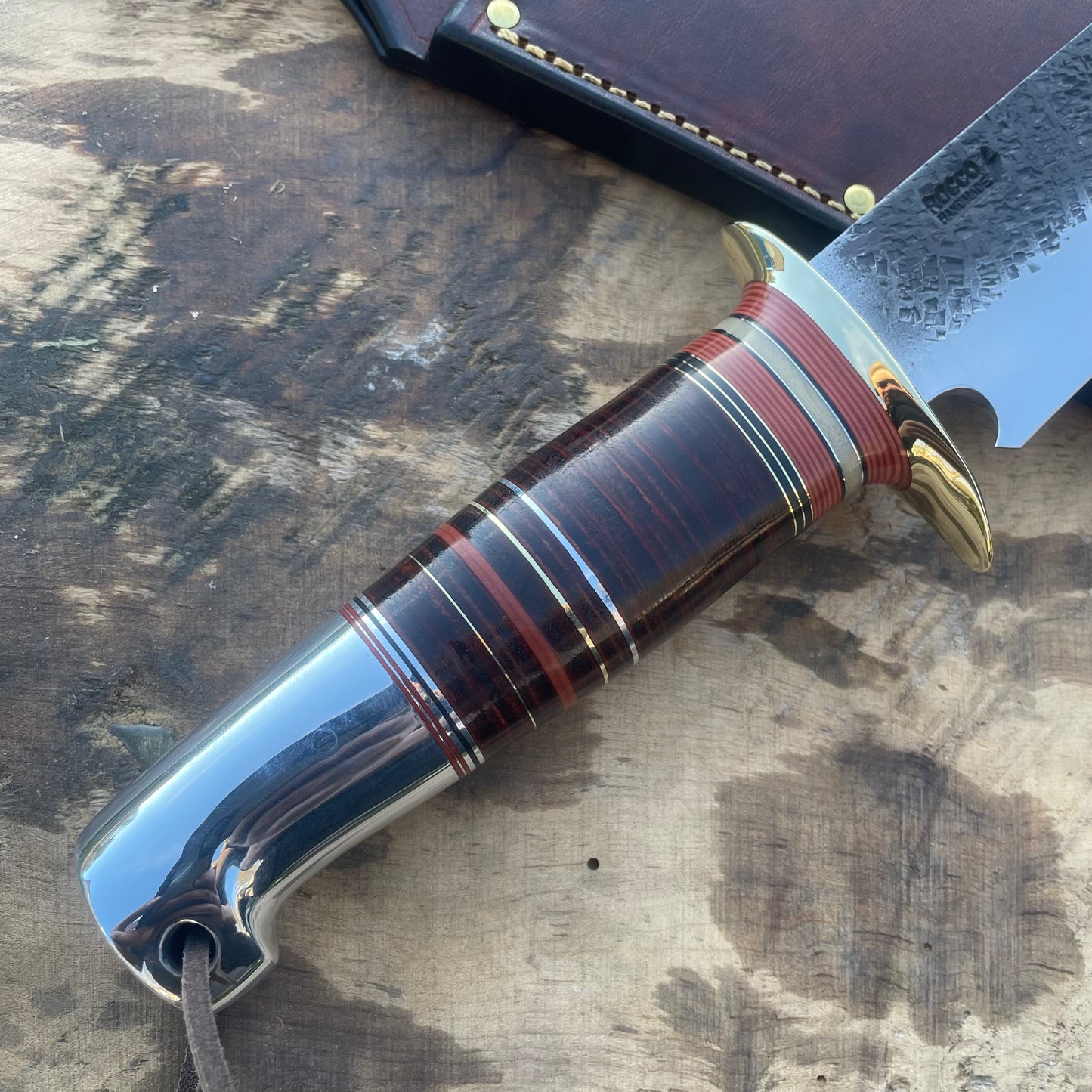 10" Hammer Mark Recurve Bowie