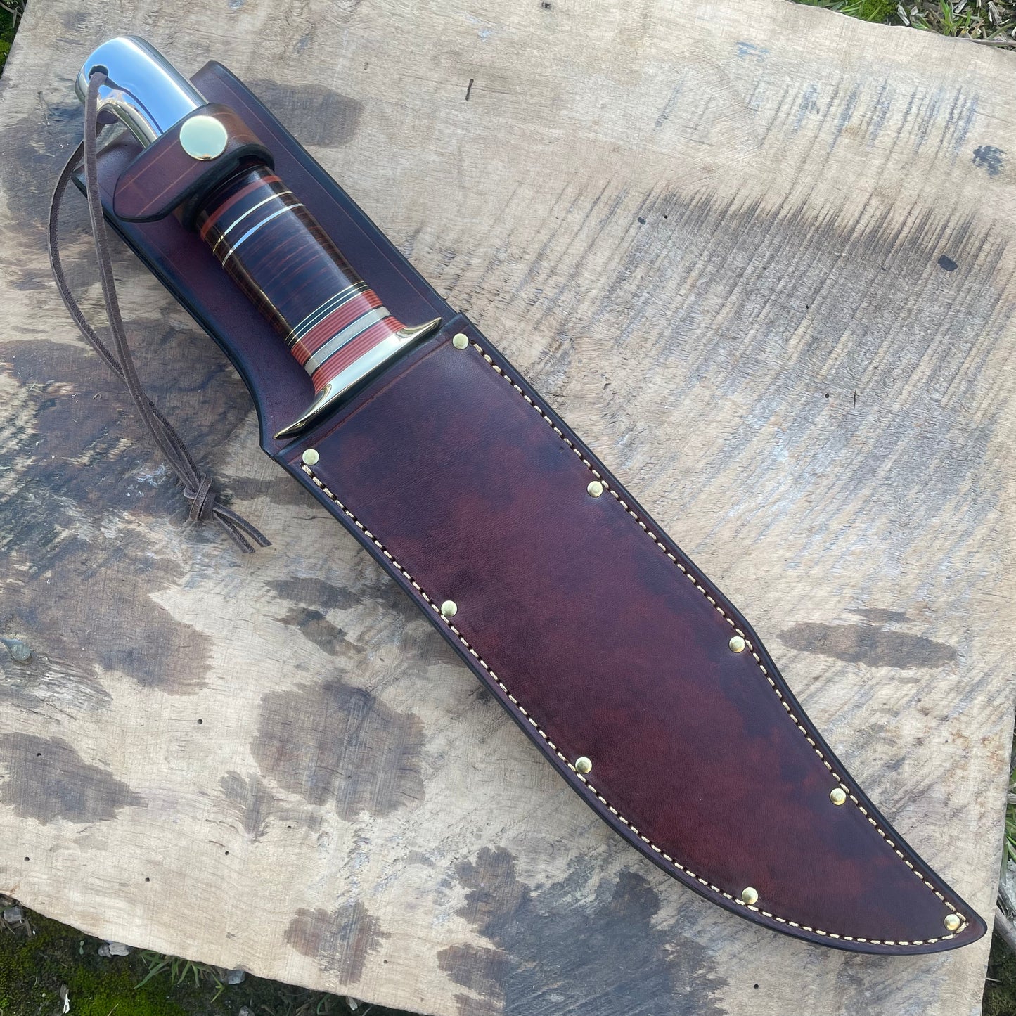 10" Hammer Mark Recurve Bowie