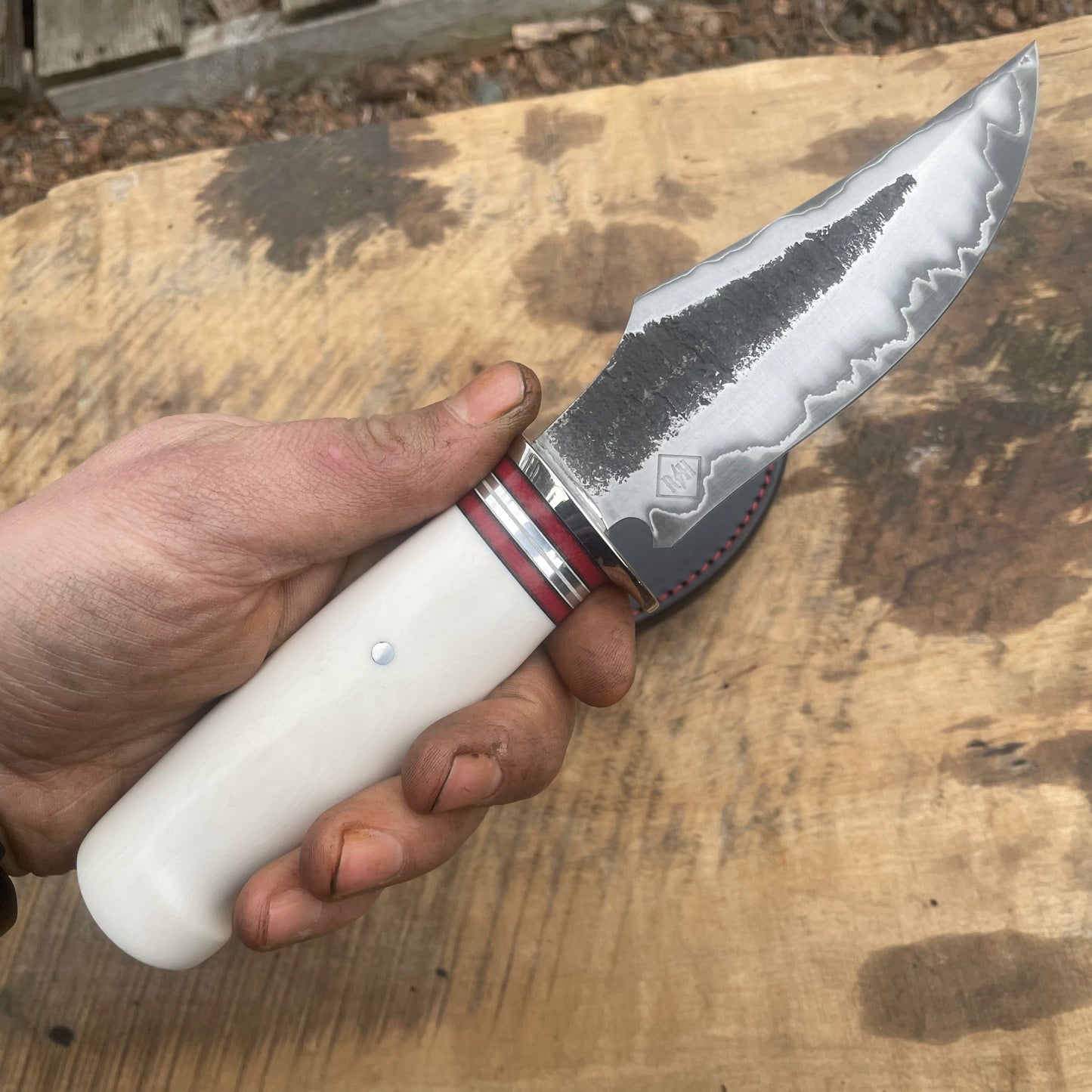 San Mai Harpoon Hunter