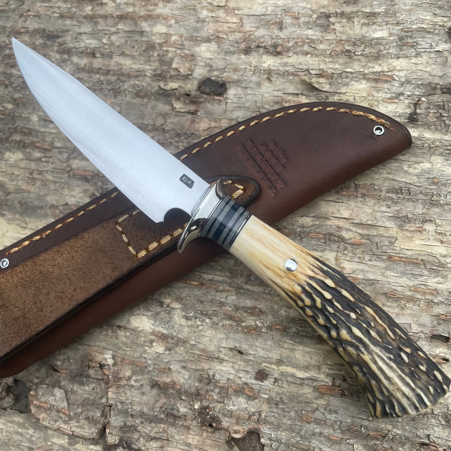 Stag Lightening Point Trout Knife