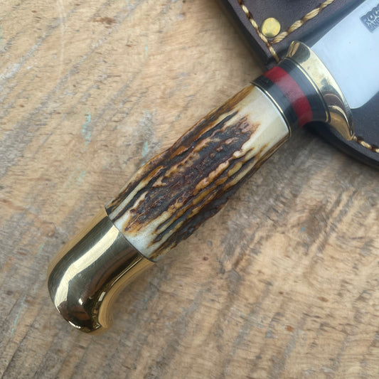 Premium Sambar Stag Pocket Knife