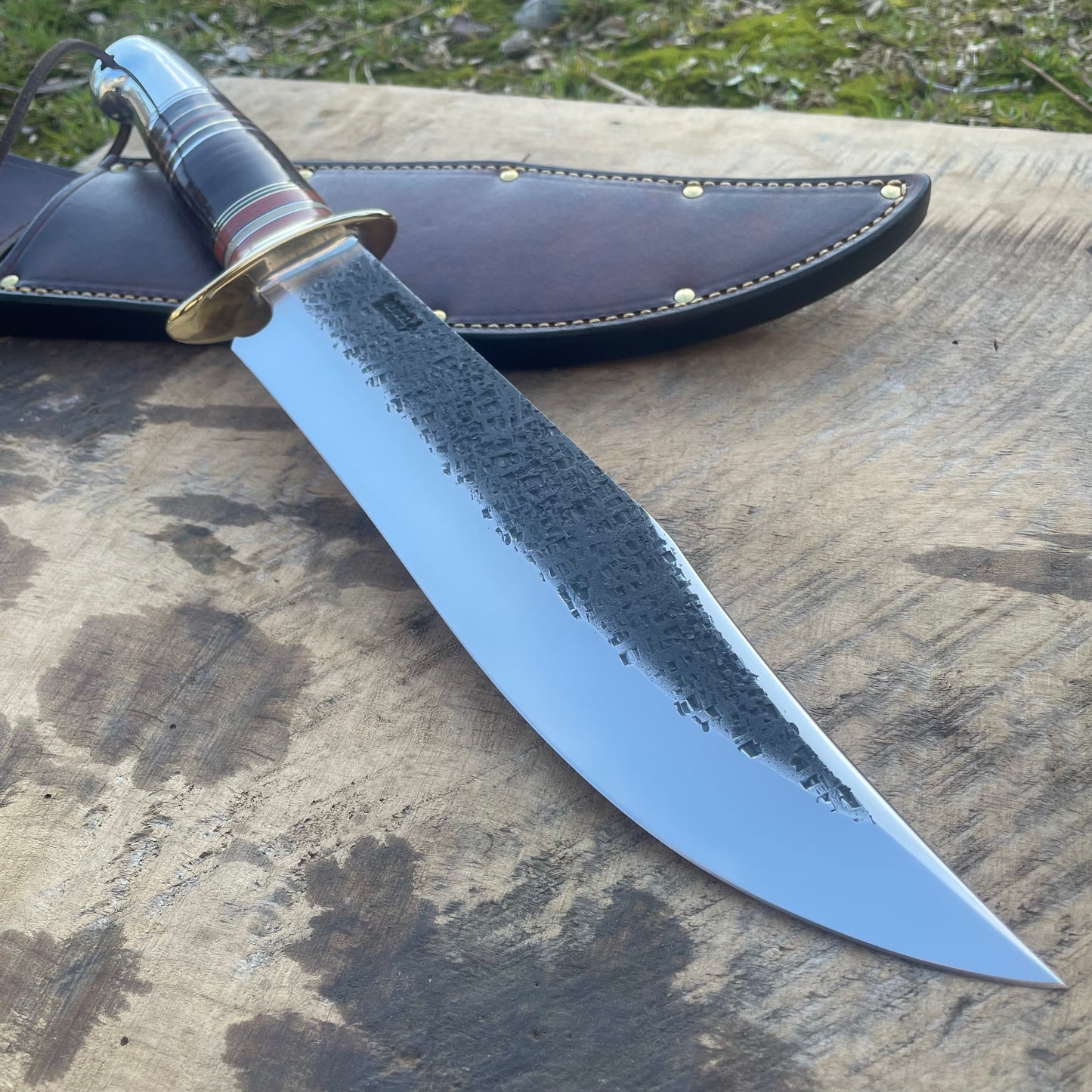 10" Hammer Mark Recurve Bowie