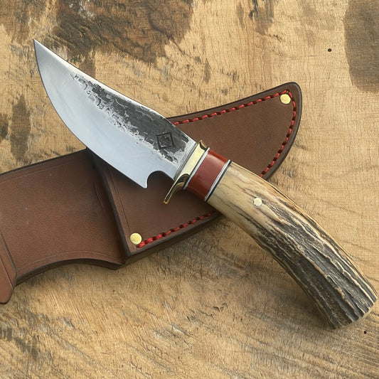 Hammer mark clip point hunter