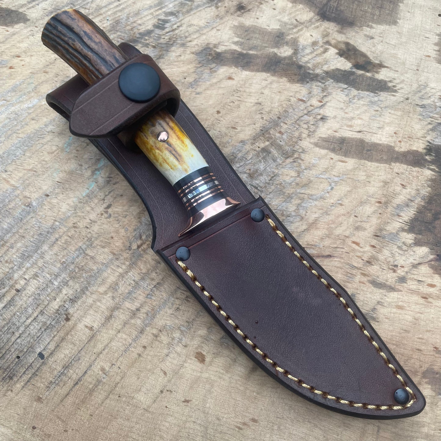 Premium Red Stag Lightening Point Trout Knife