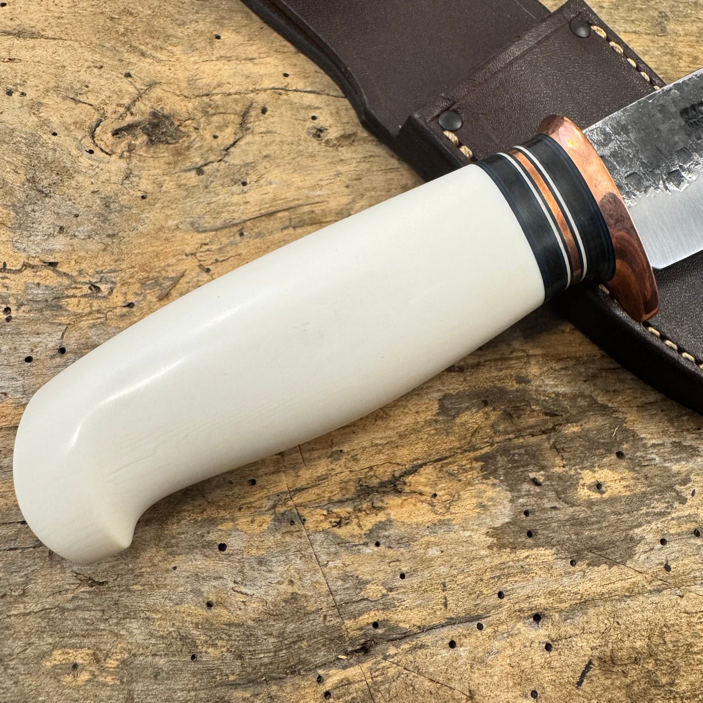 Hammer Mark Drop Point Hunter