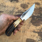 Premium Sambar Stag Hammer Mark Clip Point Hunter