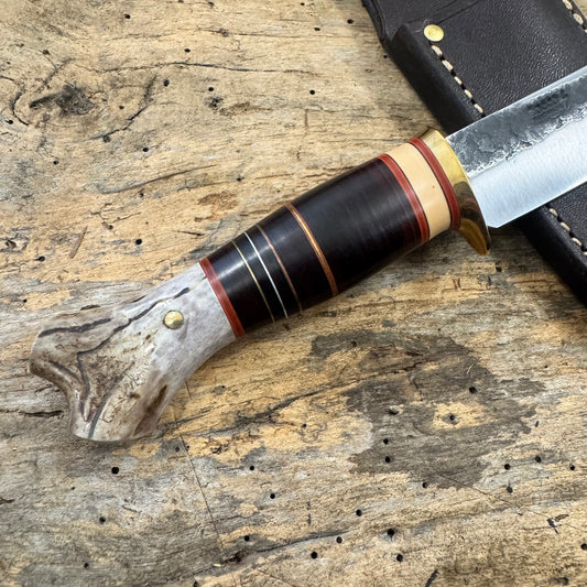 Scagel Style Hammer Mark Deer & Trout