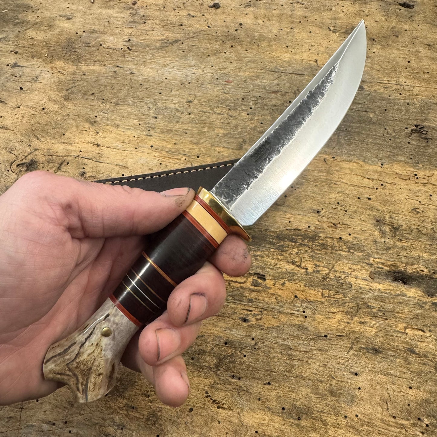 Scagel Style Hammer Mark Deer & Trout