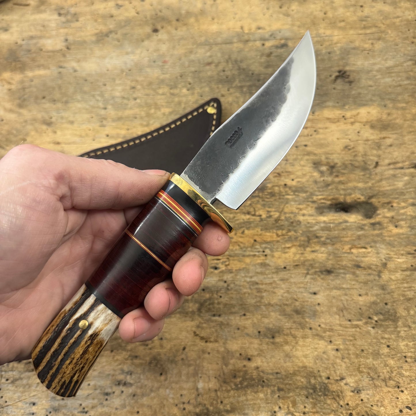 Hammer Mark Scagel Style Clip Point Hunter