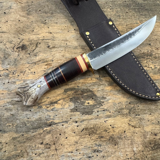 Scagel Style Hammer Mark Deer & Trout