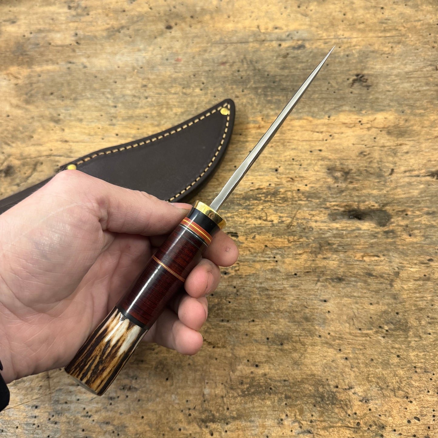 Hammer Mark Scagel Style Clip Point Hunter