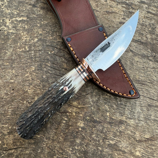 Hammer Mark Clip Point