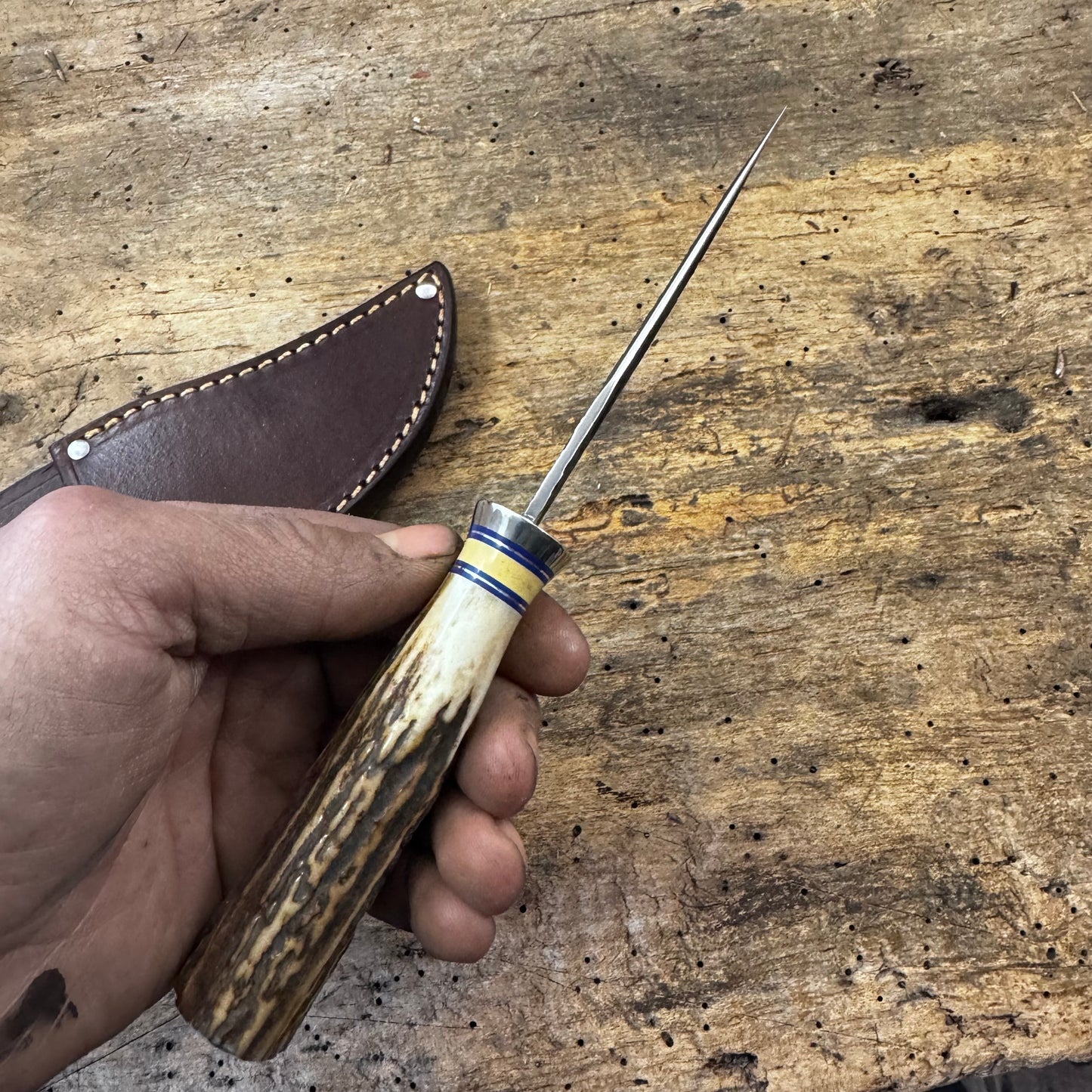 Hammer Mark Clip Point Ultra Light Hunter