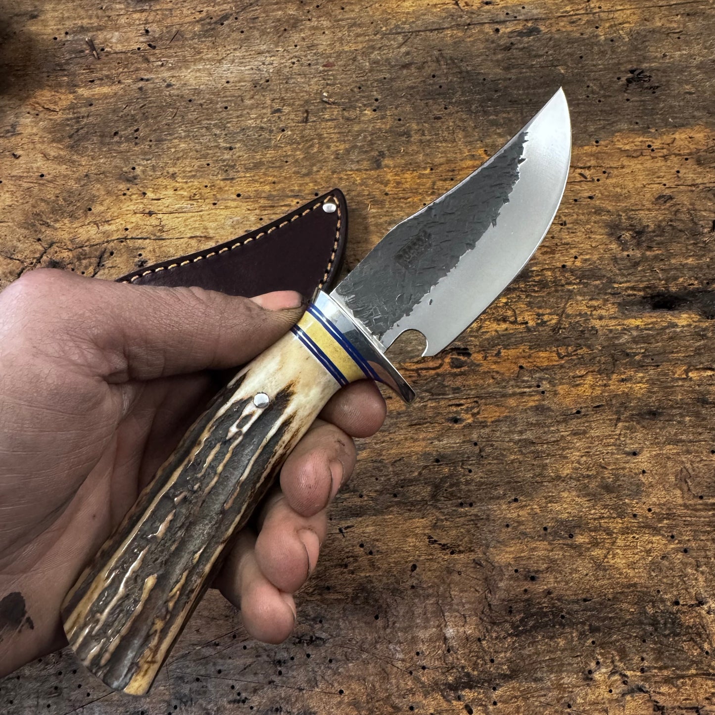 Hammer Mark Clip Point Ultra Light Hunter