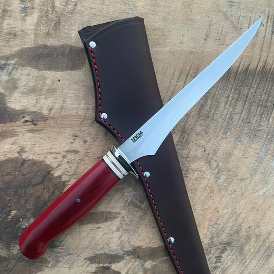 Red Linen Stainless Filet