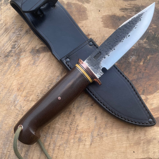 Hammer Mark Chute Knife