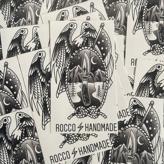 Rocco ⚡ Handmade Traditional Sticker