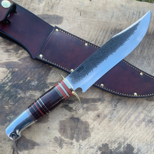 10" Hammer Mark Recurve Bowie